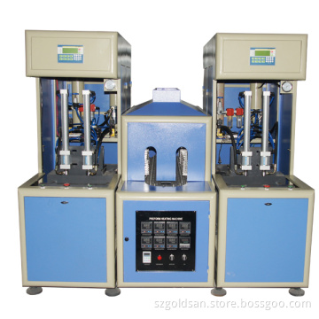 Semi-auto 50ml-2L bottle blow molding machine CPJ-2L-I/II